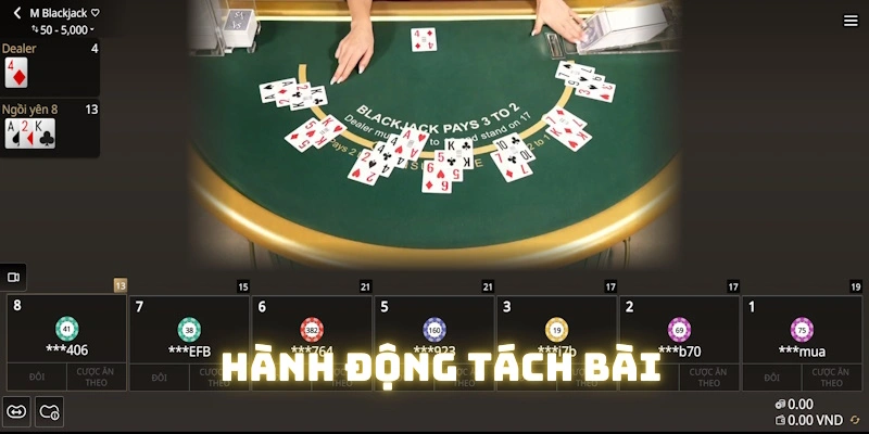 Xì Dách Là Gì? Phổ Cập Kiến Thức Đầy Đủ Cho Người Chơi Tại Jun88 3 Phải hiểu hình thức tách bài trong xì dách là gì